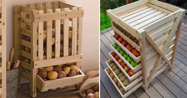 fruteiras de pallets