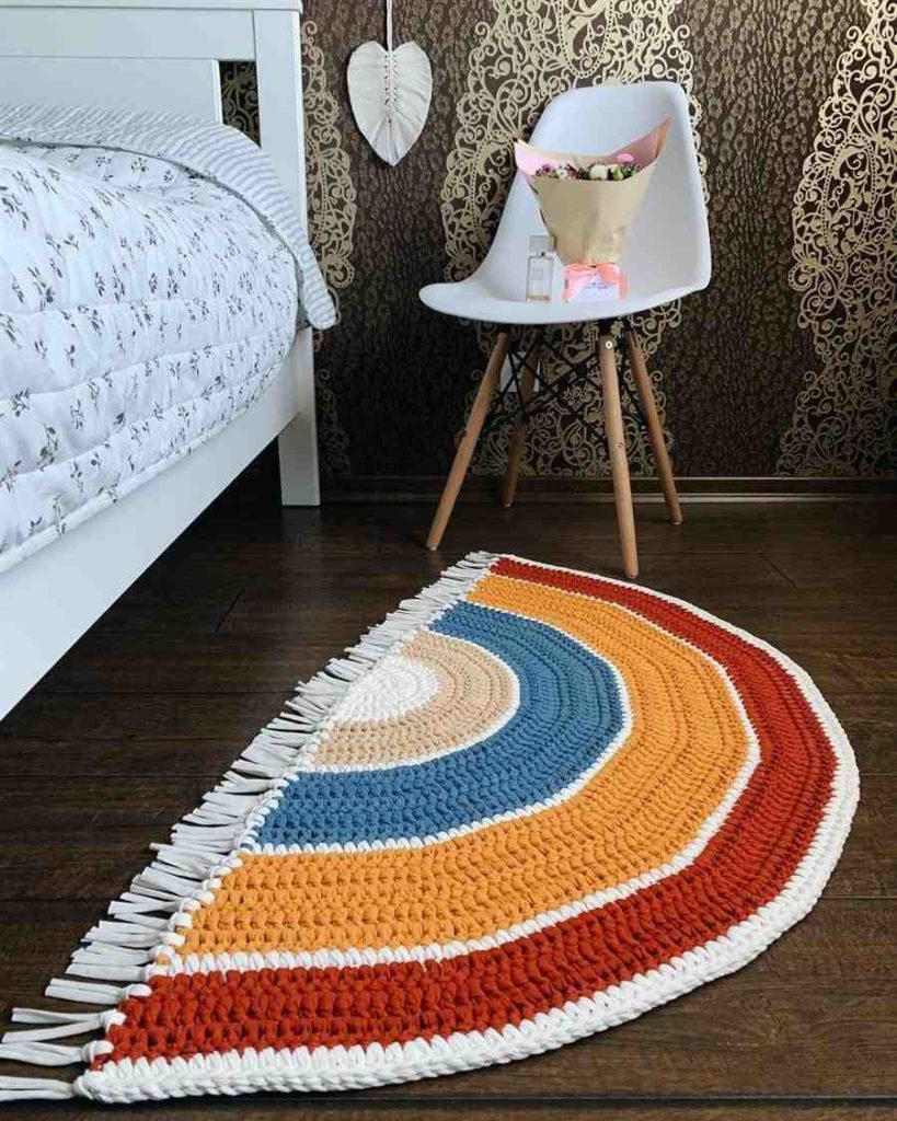 Tapete de crochê para quarto:+50 modelos para deixar sua casa charmosa ...