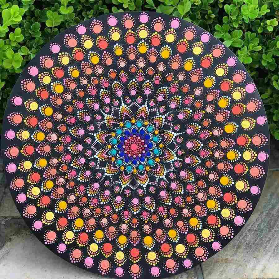 pontilhismo mandalas