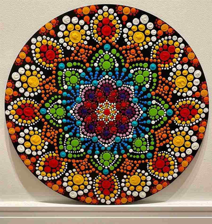 mandala facil de fazer