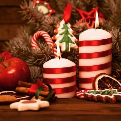 Vela de Natal: passo a passo +58 modelos para fazer uma decoração ...