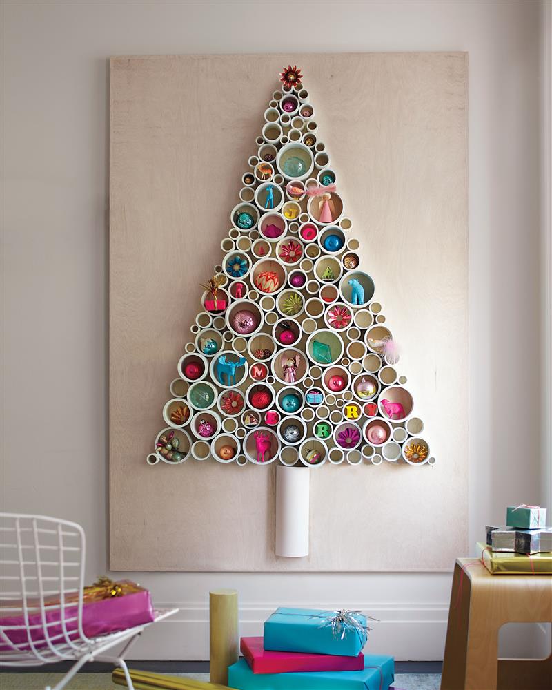 Árvore de Natal Diferente: +68 Ideias para Fazer uma Decoração