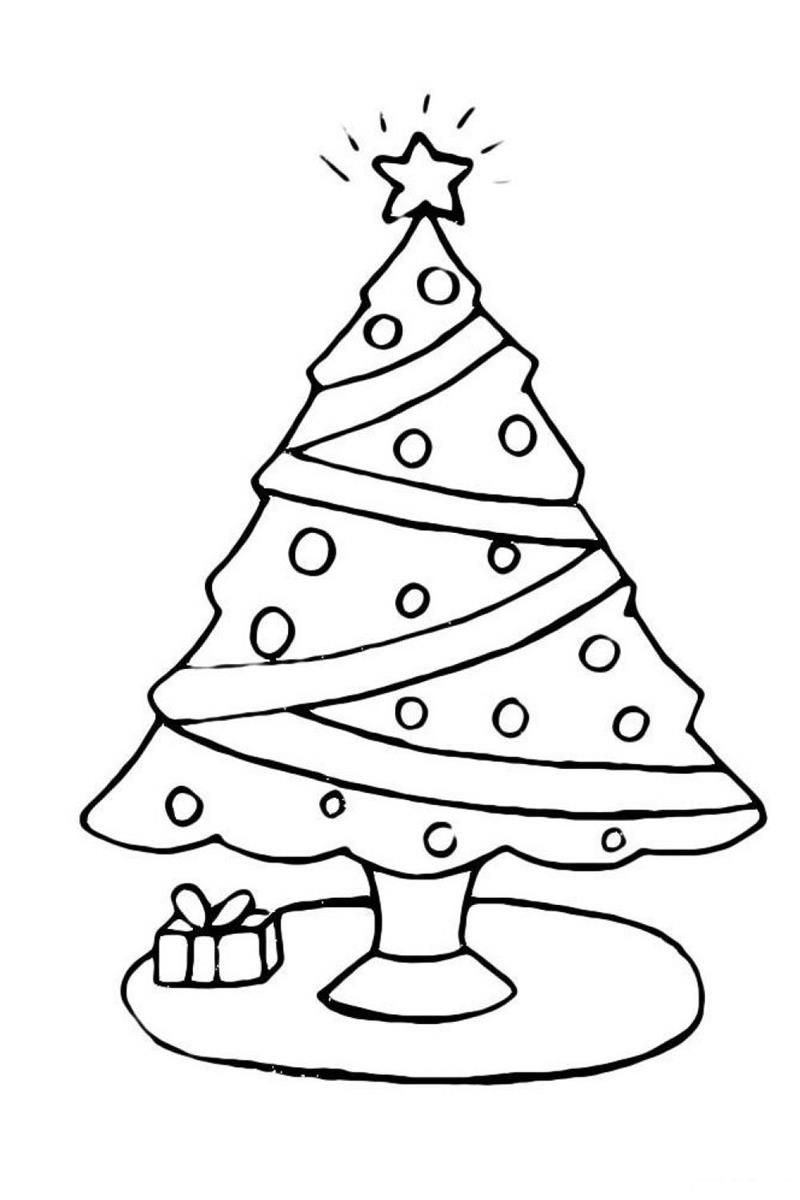 Como Desenhar E Pintar Desenhos De árvore De Natal. Desenho Fácil