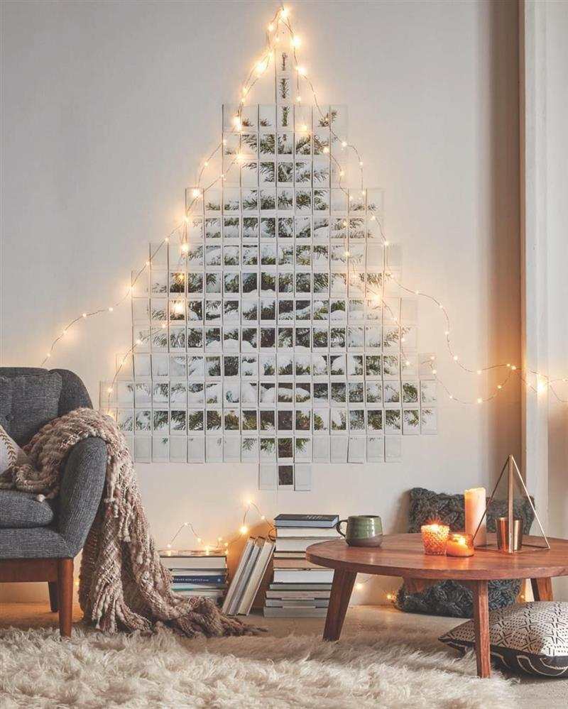 decoração de natal para sala com pisca pisca