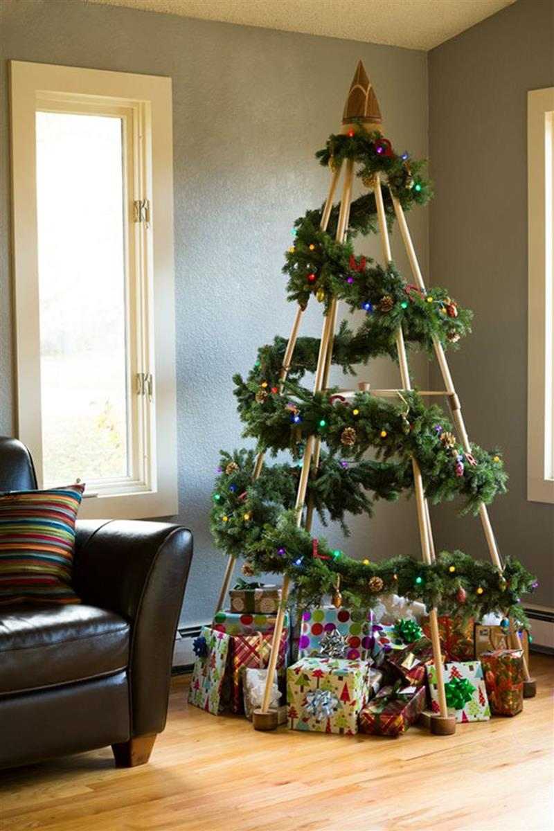árvore de Natal criativa