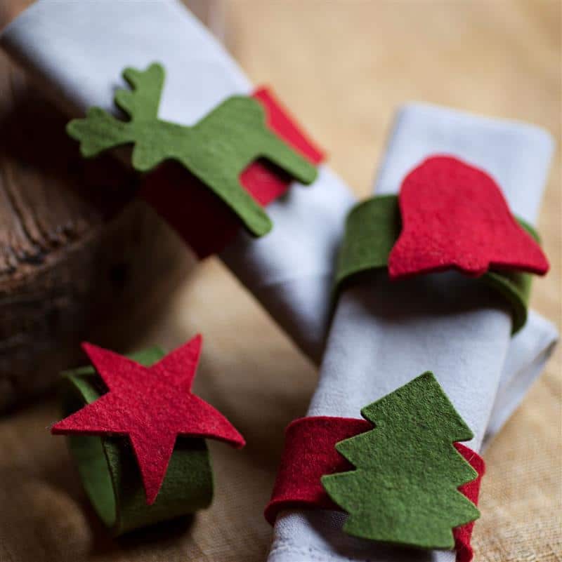 enfeites de natal para mesa artesanato