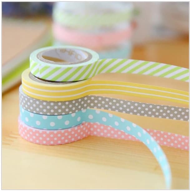 O que é fita Washi Tape