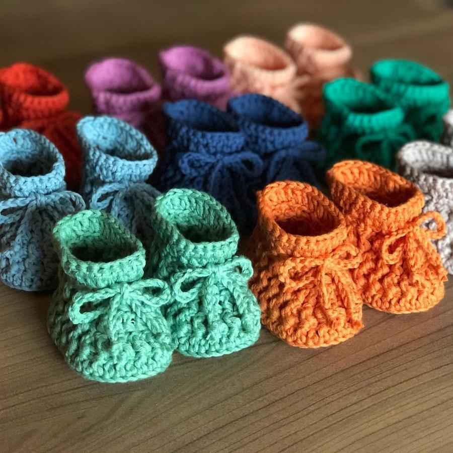 Sapatinho de crochê para bebê passo a passo fácil Sapatinho De Croche Como Fazer 85 Modelos Super Delicados Ler News