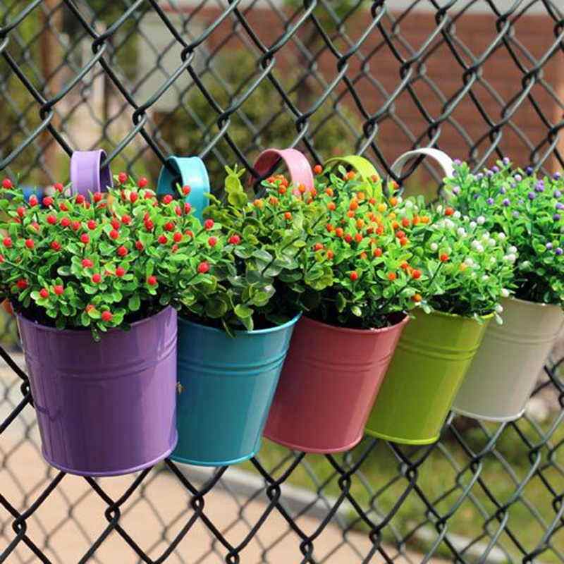 Vasos para jardim vertical com suporte