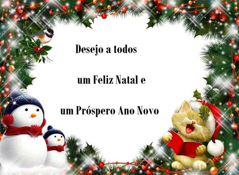 cartao de natal e ano novo pronto para imprimir