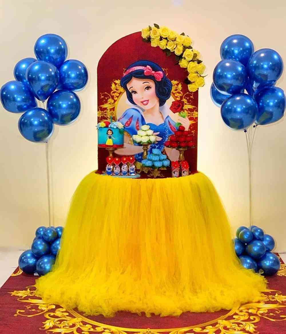 tema de aniversario branca de neve