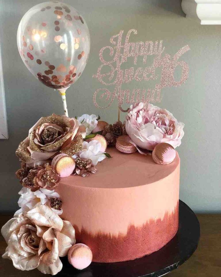 Bolo Rose Gold como fazer +60 criações modernas e irresistíveis Artesanato Passo a Passo!