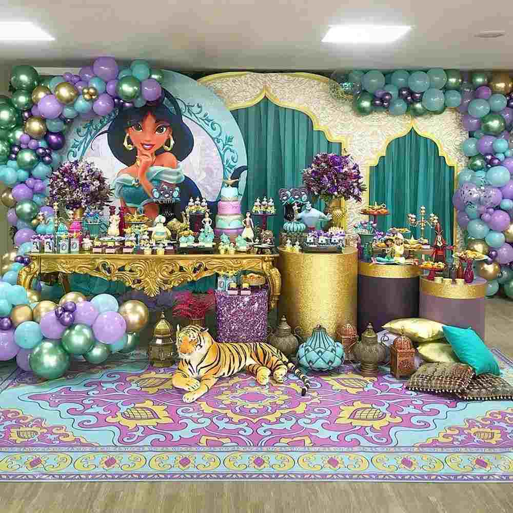 tema de aniversario infantil Jasmine