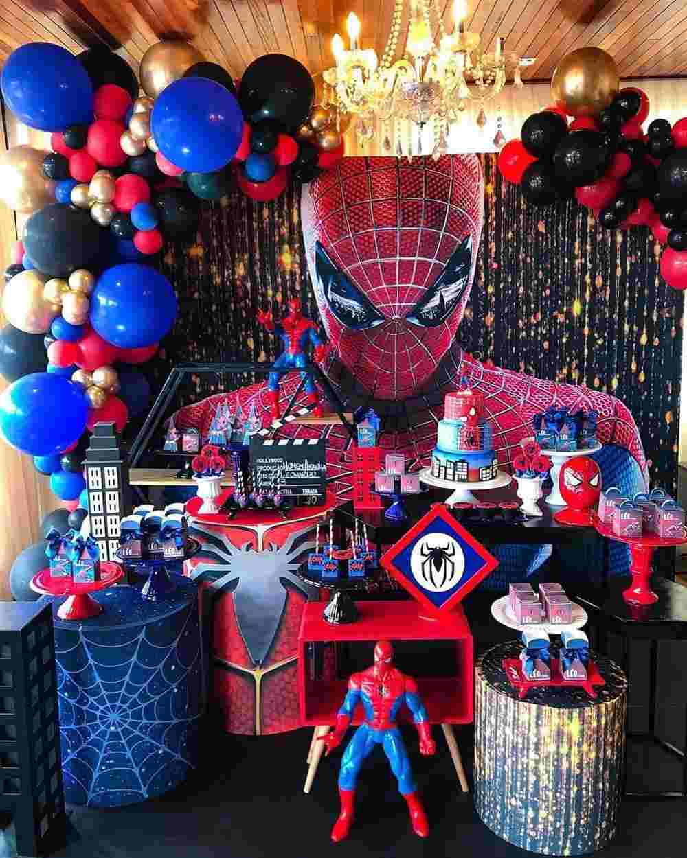 festa infantil do Homem Aranha