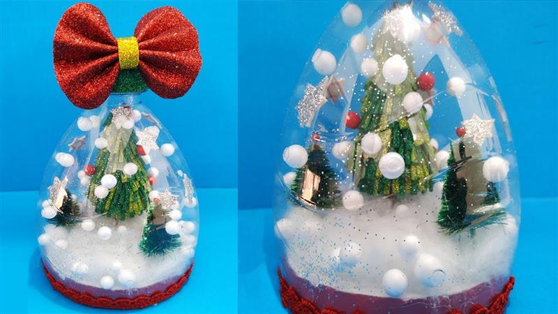 globo de neve de natal