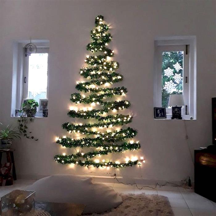 Festão de Natal: 45 ideias para decorar árvores e ambientes - Artesanato  Passo a Passo!