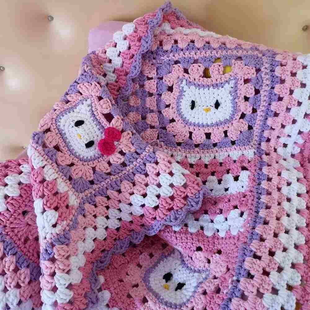 manta para bebe hello kitty