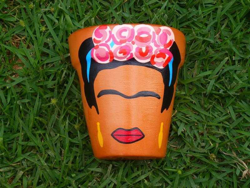 Vaso de parede Frida Kahlo