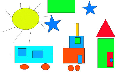 64 Desenhos com formas geométricas para imprimir e colorir - Artesanato ...
