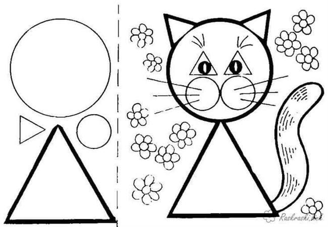 Desenho de gatinho para colorir