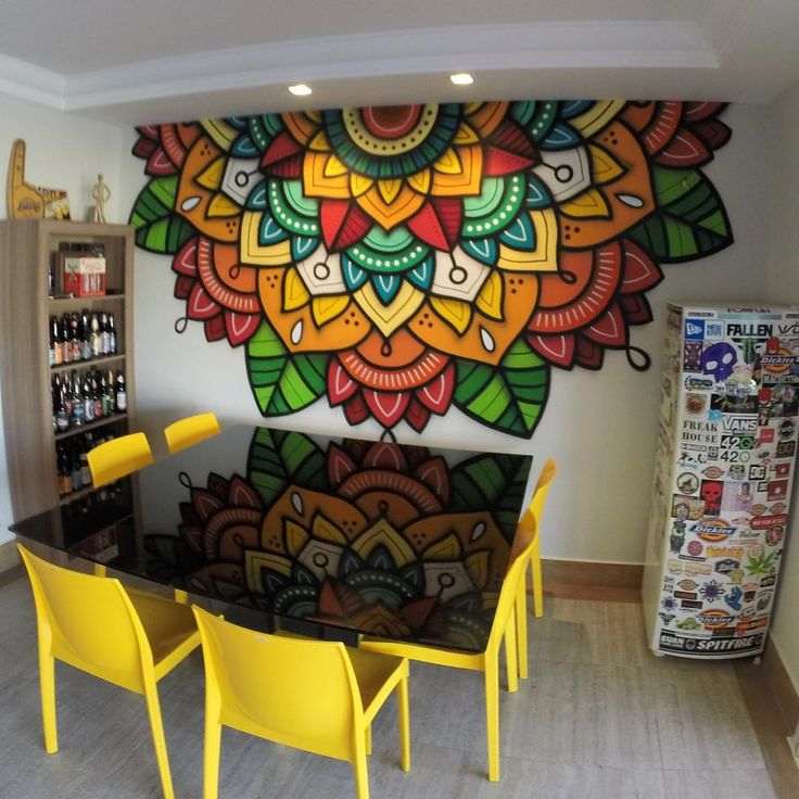 Mandala na decoração