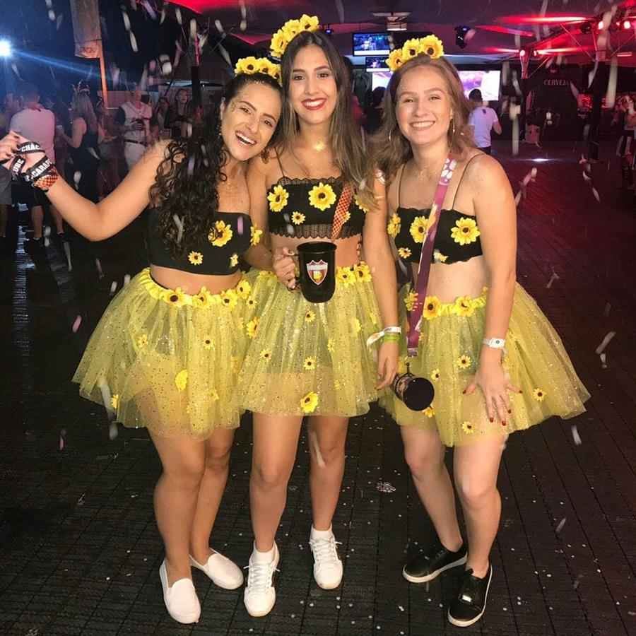 Fantasia de carnaval para amigas