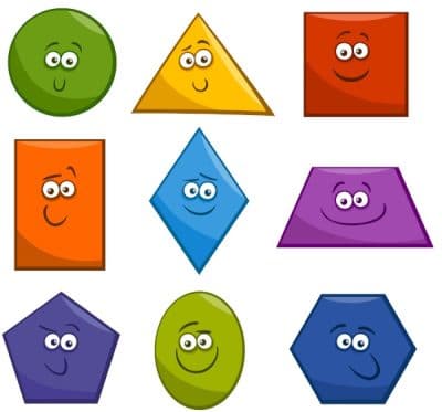 64 Desenhos com formas geométricas para imprimir e colorir - Artesanato ...