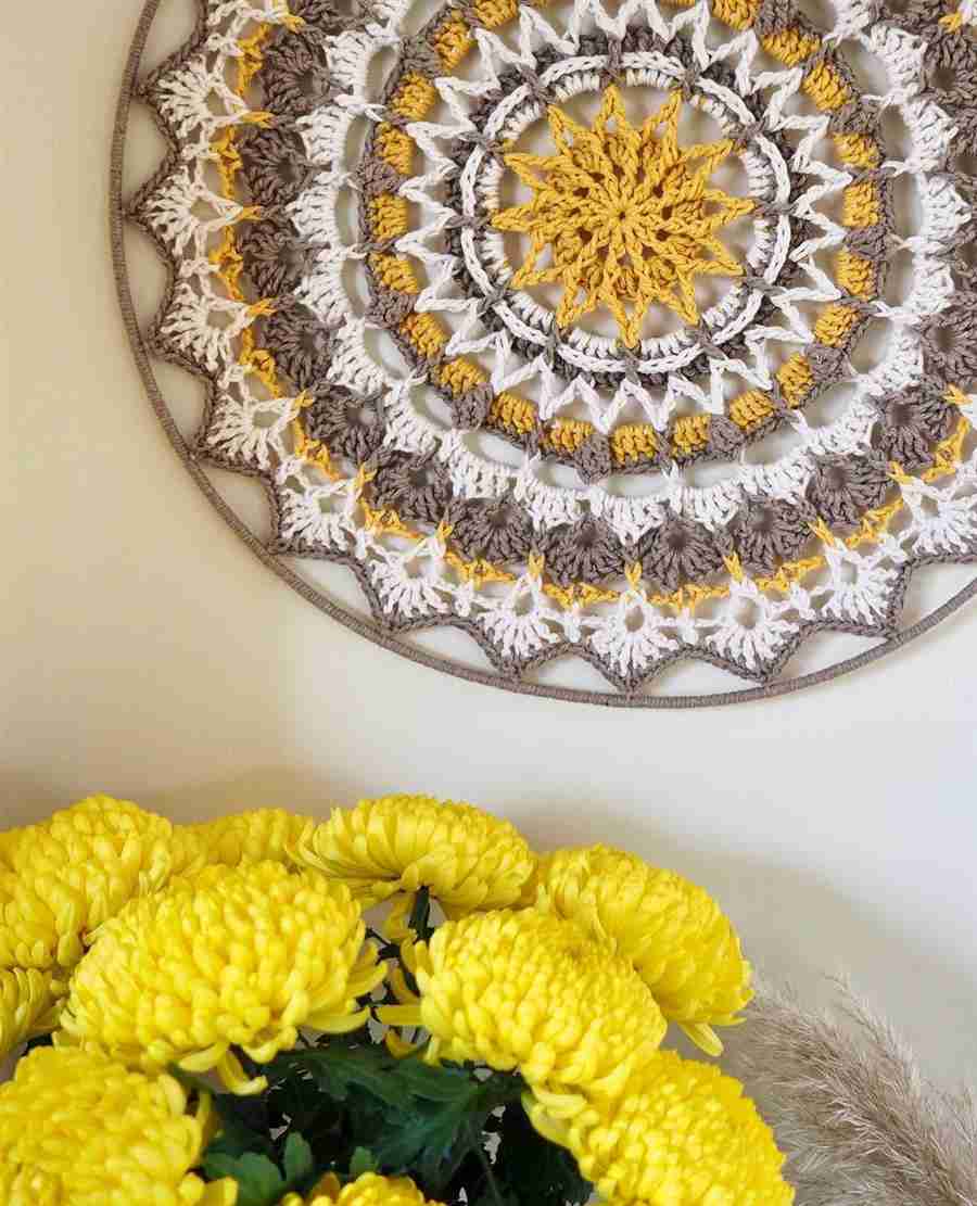 Mandala na decoração