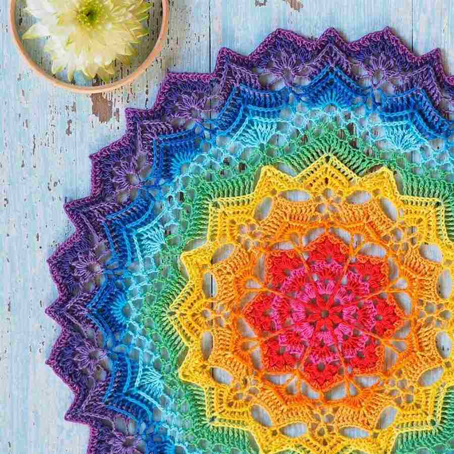 mandala de croche