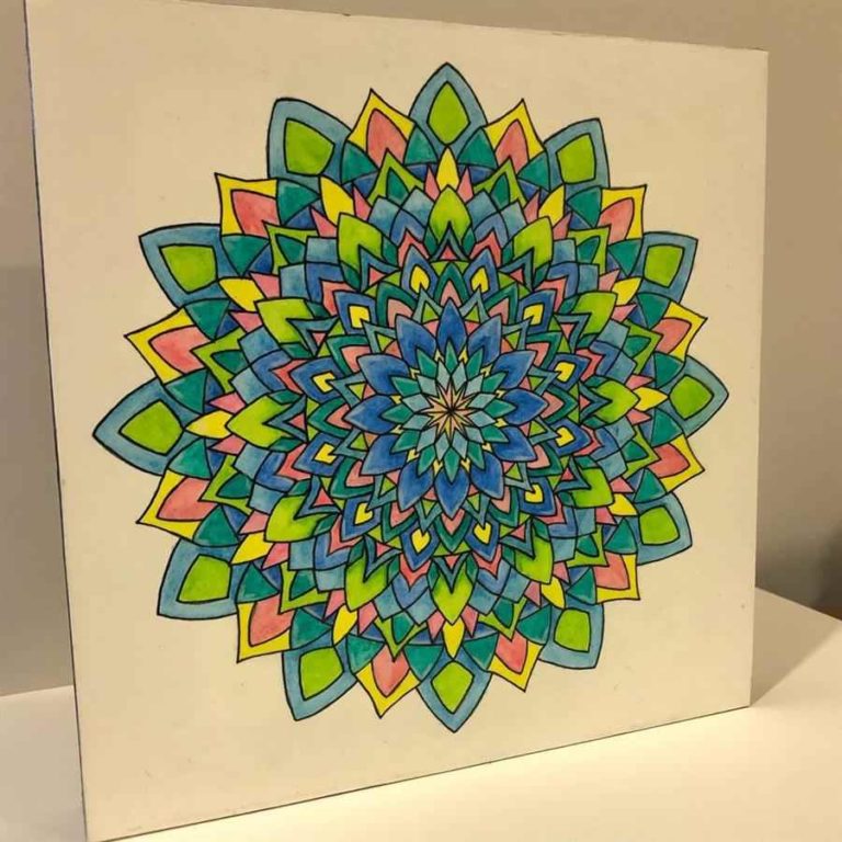 Mandala Colorida: +75 modelos com combinações de cores perfeitas ...
