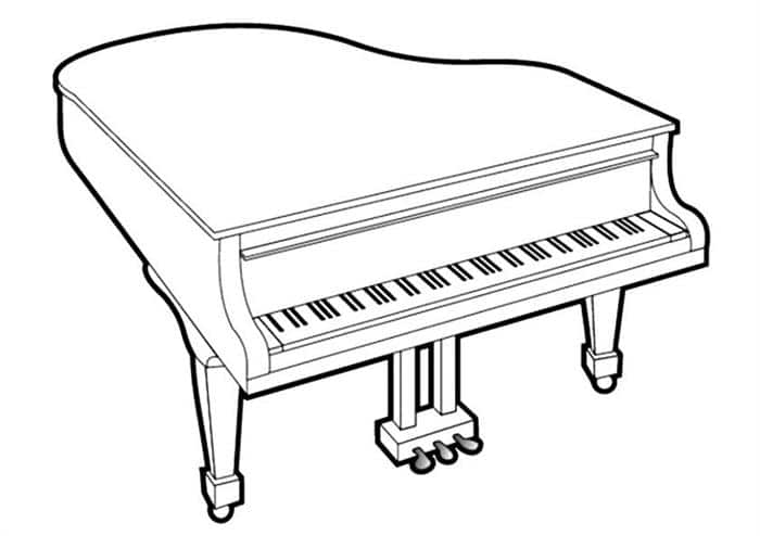 piano para imprimir