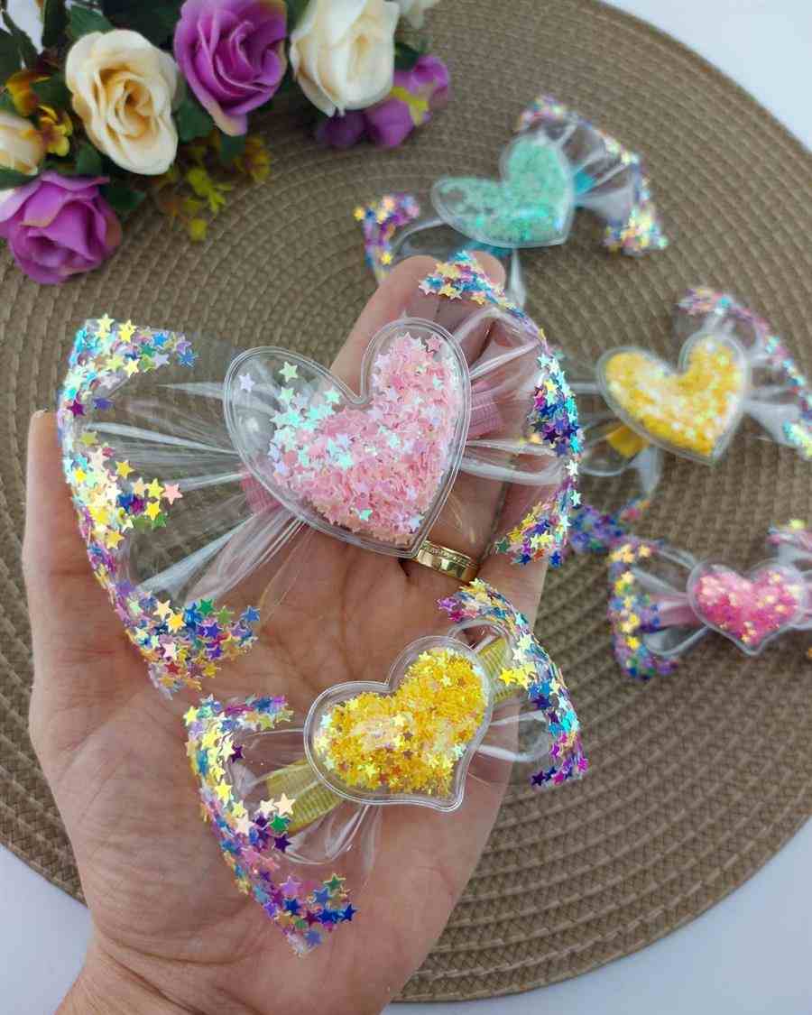 aplique de coração grande