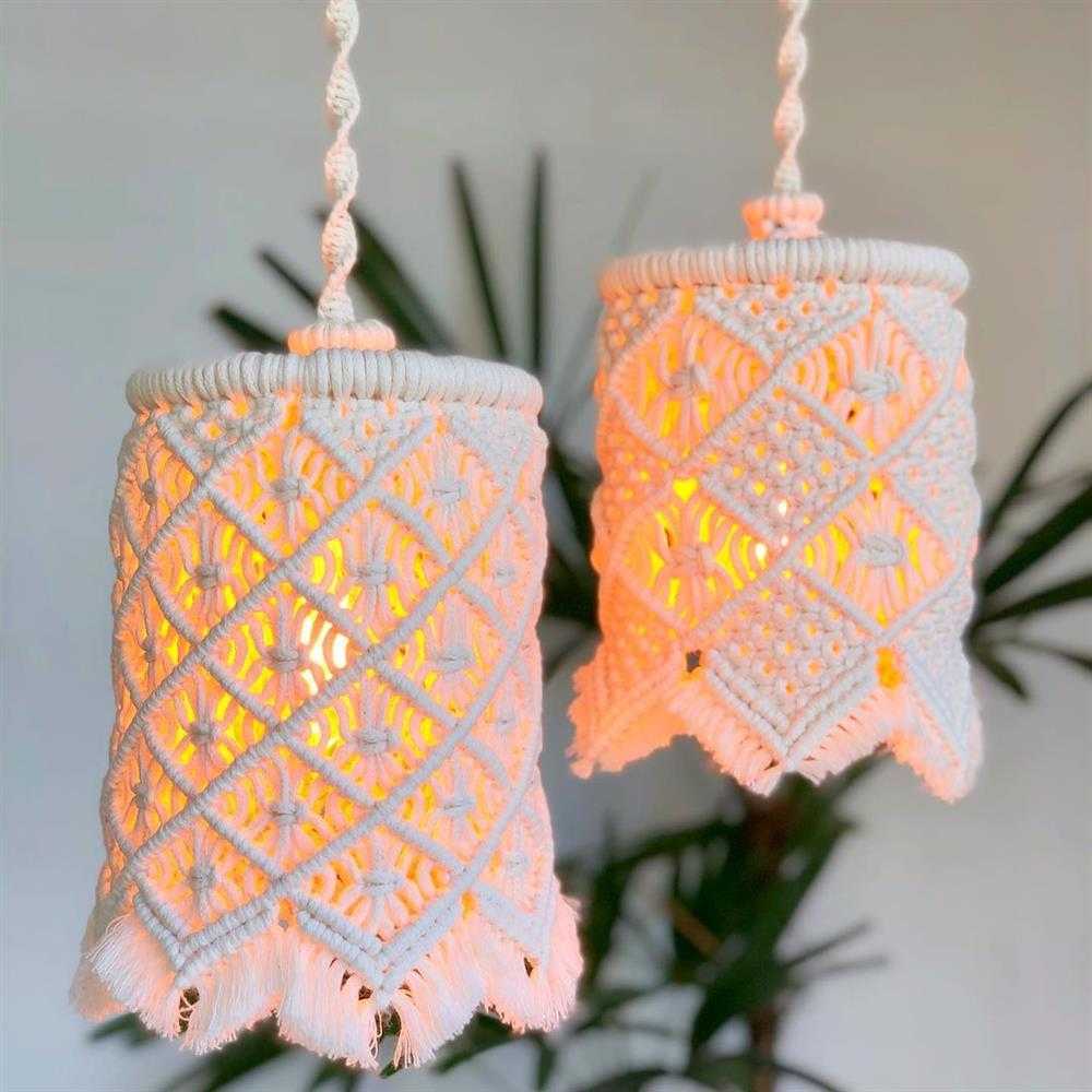 artesanato em casa com macrame