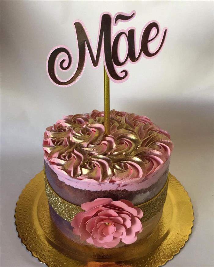 bolo de chocolate para mãe