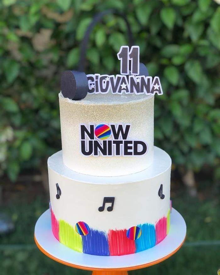 decoração festa now united