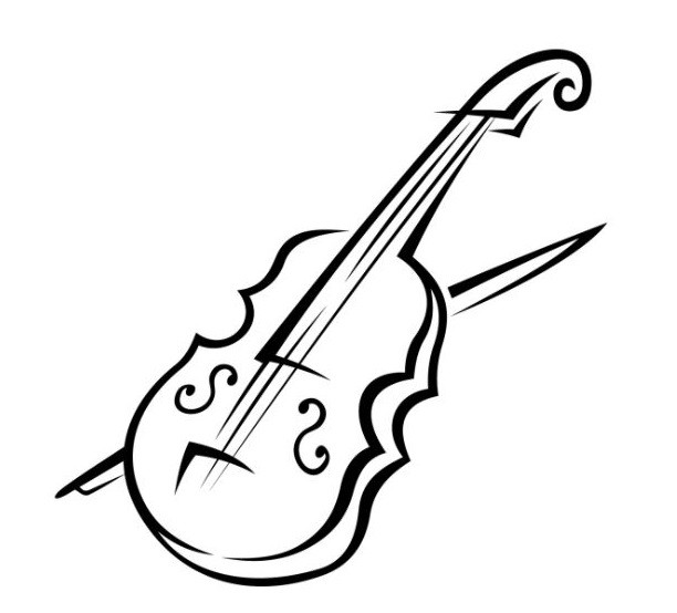 desenhos de instrumento musical