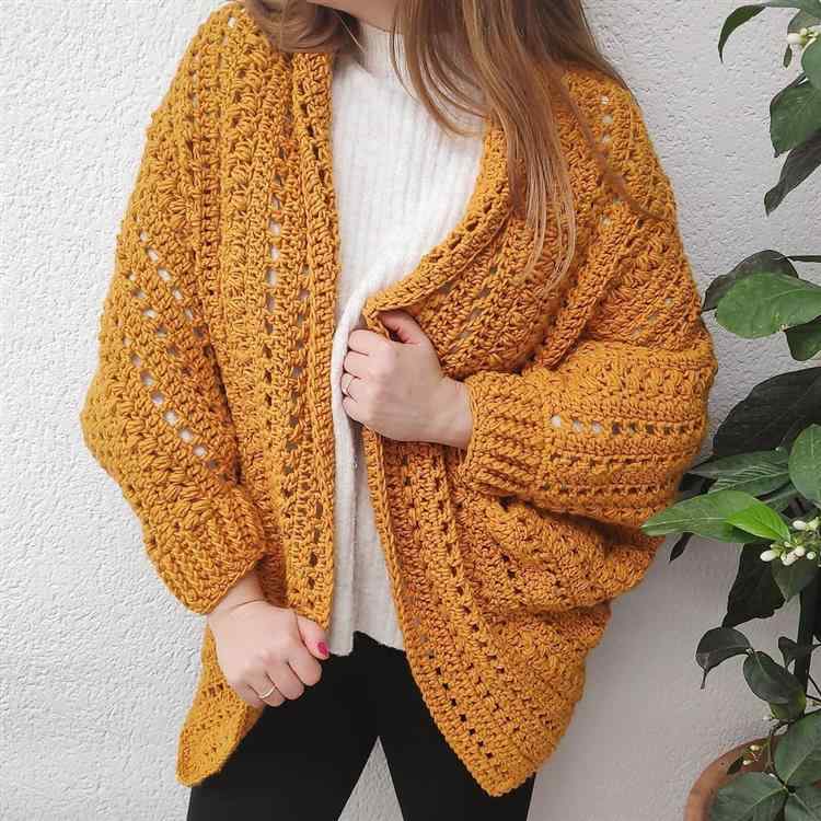 tipos de cardigan 