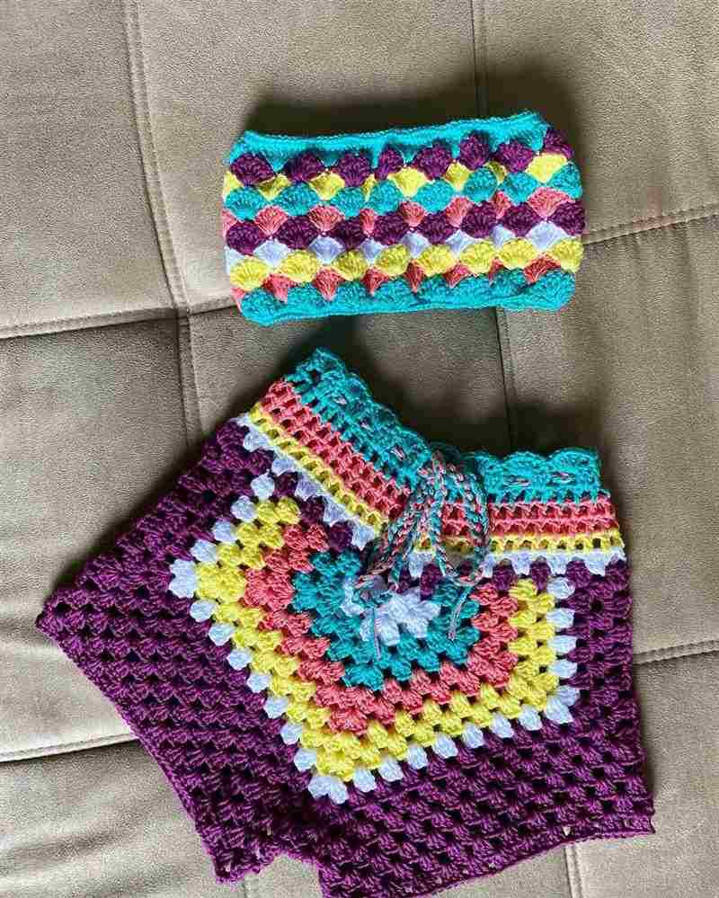 Conjunto infantil com top