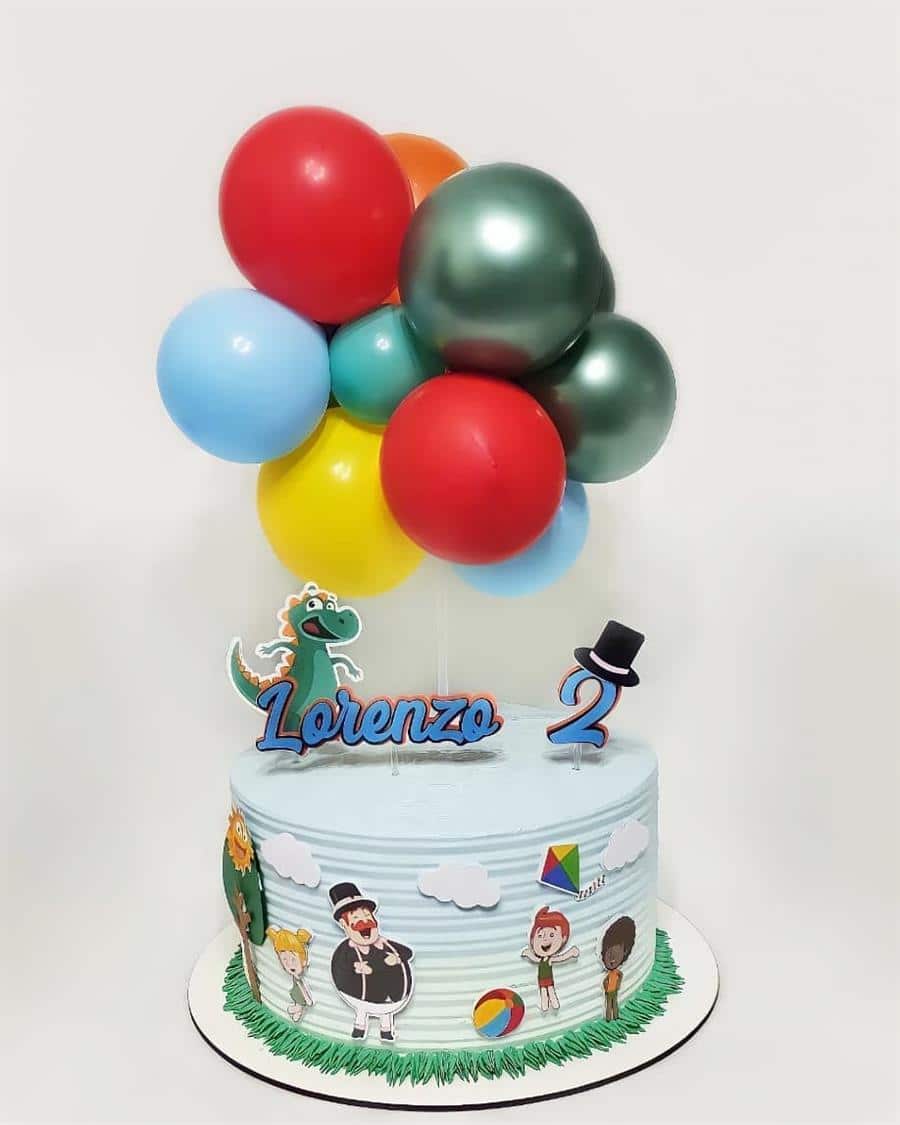 Balloon cake