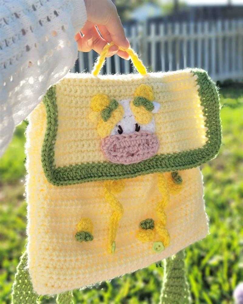 mochila de croche passo a passo