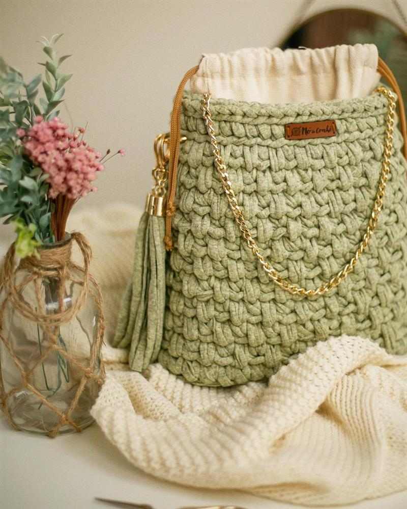 croche moderno bolsa