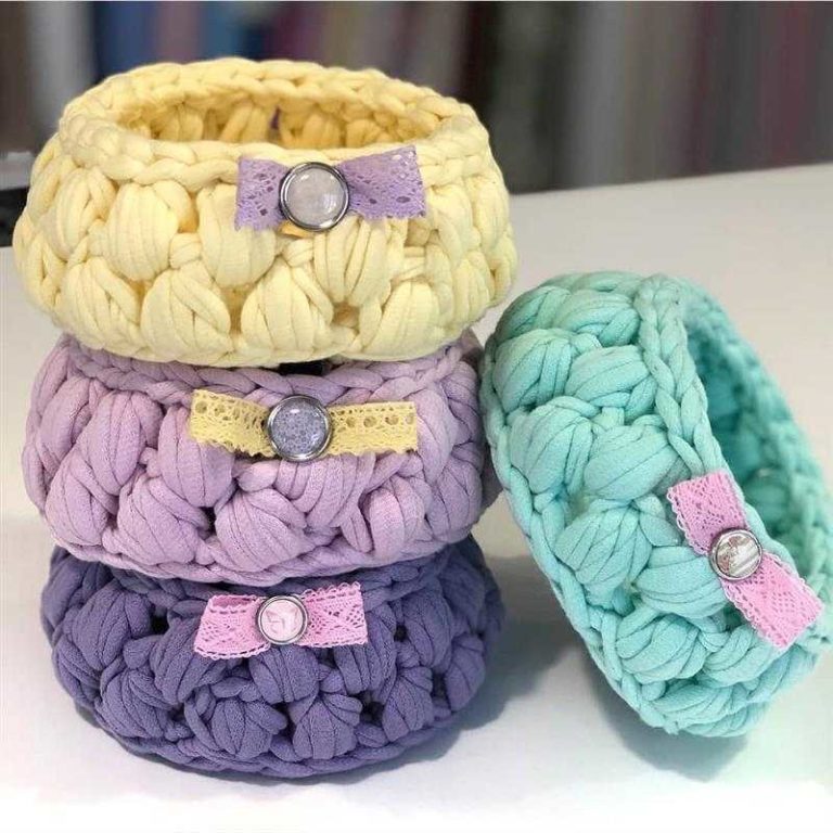 +50 Trabalhos maravilhosos de crochê com fio de malha - Artesanato ...