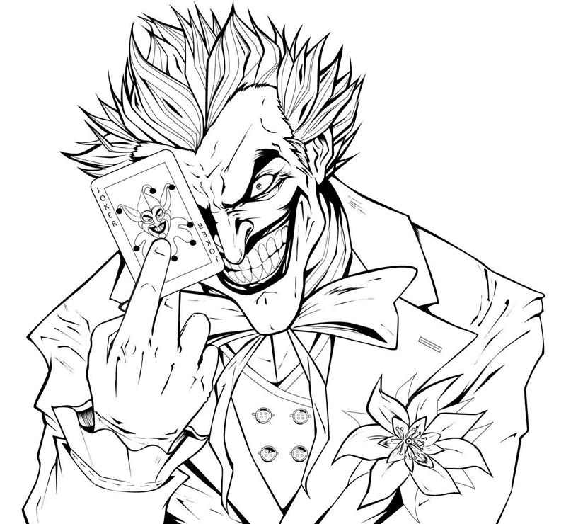 desenho do coringa