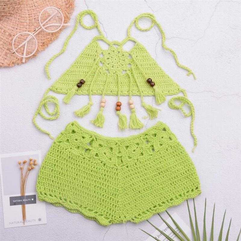 Conjunto de crochê para bebê