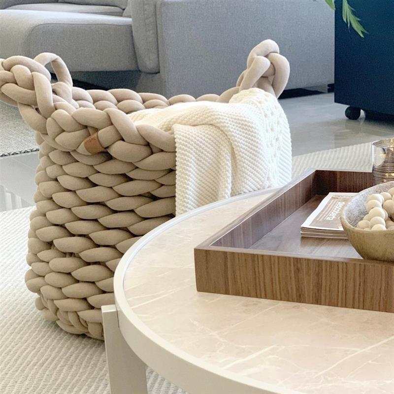 cesto de maxi tricot