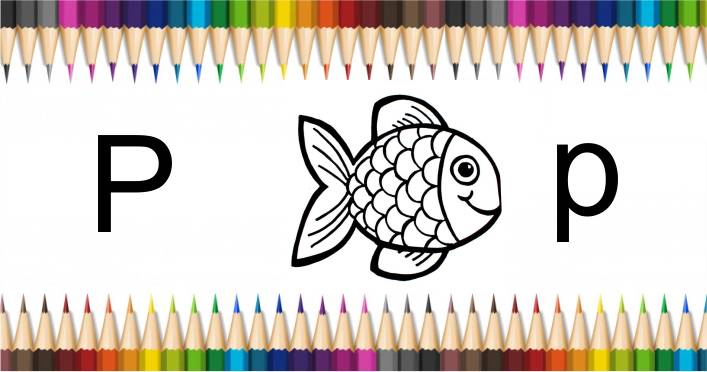 peixinho para colorir