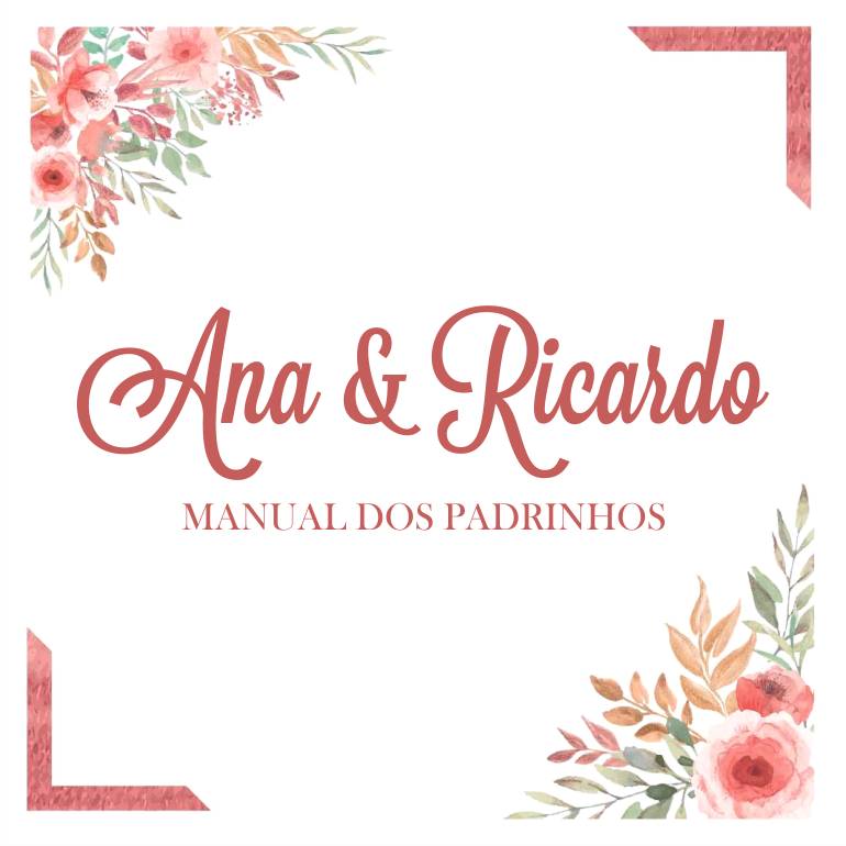 modelo de manual dos padrinhos