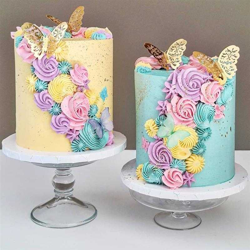 Bolo de borboletas: +95 modelos que parecem obras de arte - Artesanato  Passo a Passo!  Melhores bolos de aniversário, Bolos de aniversário cor de  rosa, Bolos de aniversário