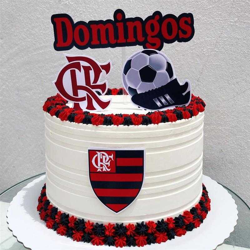 bolo do flamengo redondo masculino