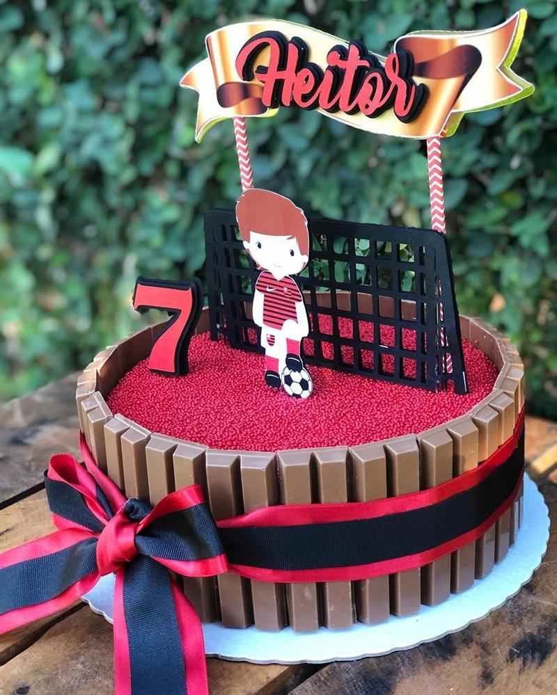 bolo do flamengo kit kat